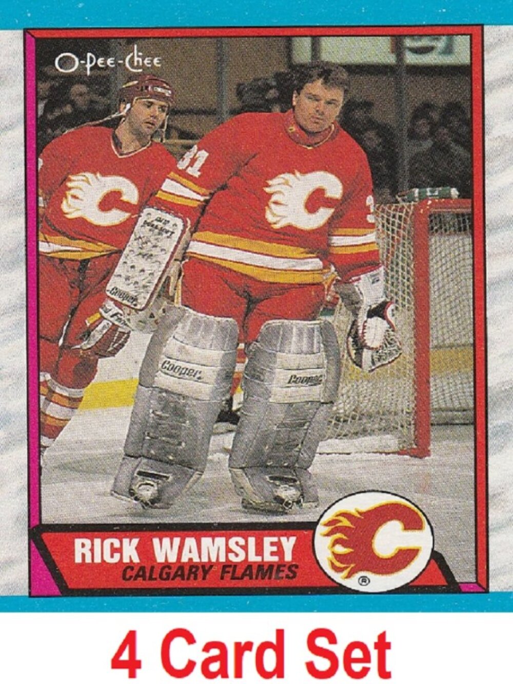 Rick Wamsley Hockey Card Collection